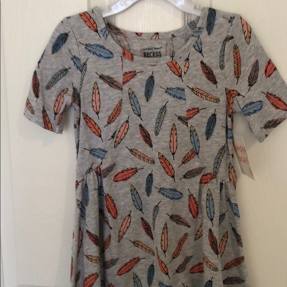 NWT Jumping beans girls recess dress